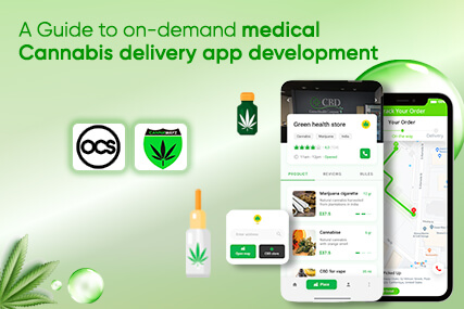 A Guide to on-demand medical Cannabis delivery app development